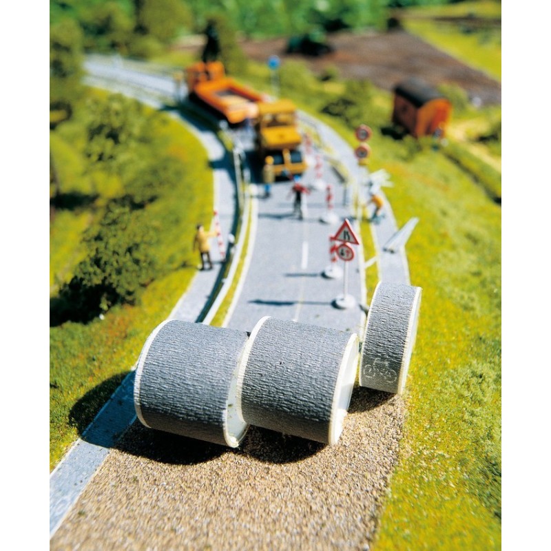 Ulica szara samoprzylepna, skala 1:87, model redukcyjny.