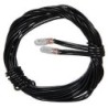 Dwa przewody z żarówkami 1.8mm 12V 2K, Viessmann.