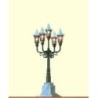 Lampa uliczna 5Arm, model redukcyjny, metalowe detale, skala nieokreślona.