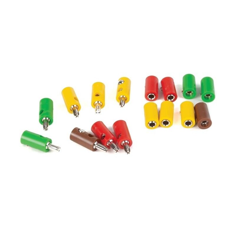 Stecker kolorowe 16 szt., BRAWA, akcesoria do modeli w skali 1/120.