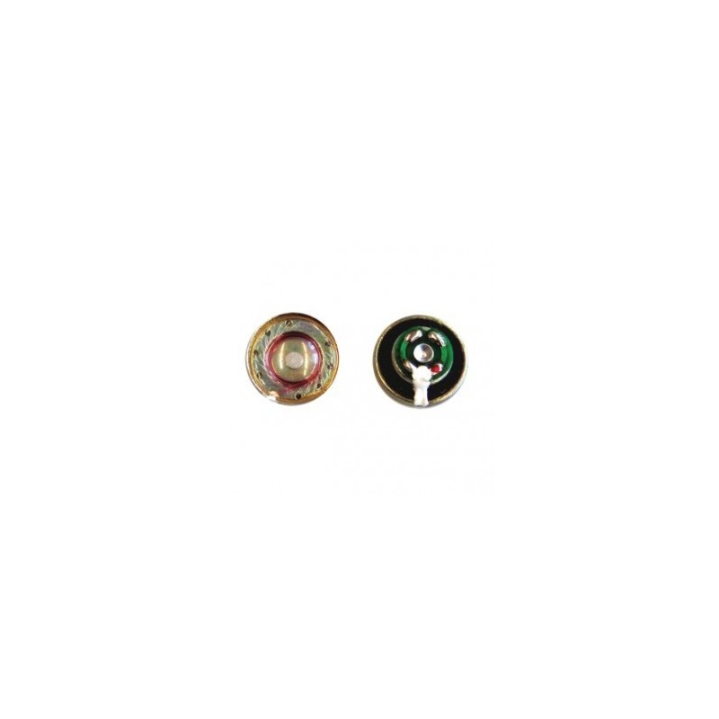 Dwa głośniki 100 Ohm 13mm, modelarskie komponenty dźwiękowe.