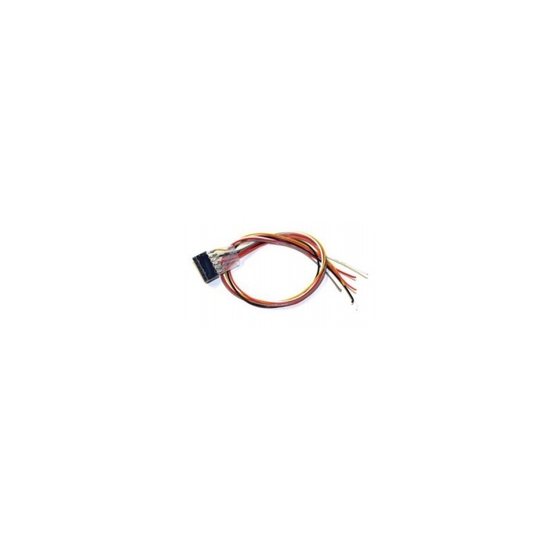 Kabel 6-pin ESU 51951, zgodny z NEM 651, do dekoderów modeli.