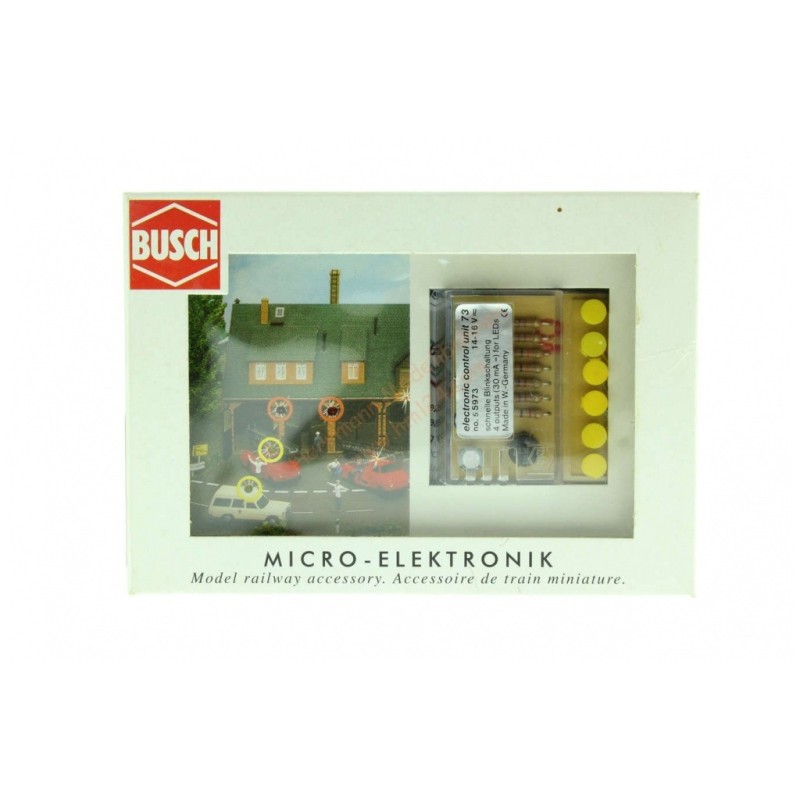 Model mikroelektroniki do kolei, BUSCH.