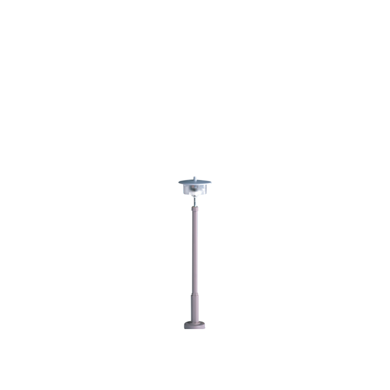 Lampa uliczna Harz, skala 1:87, model redukcyjny. Szara, z daszkiem.