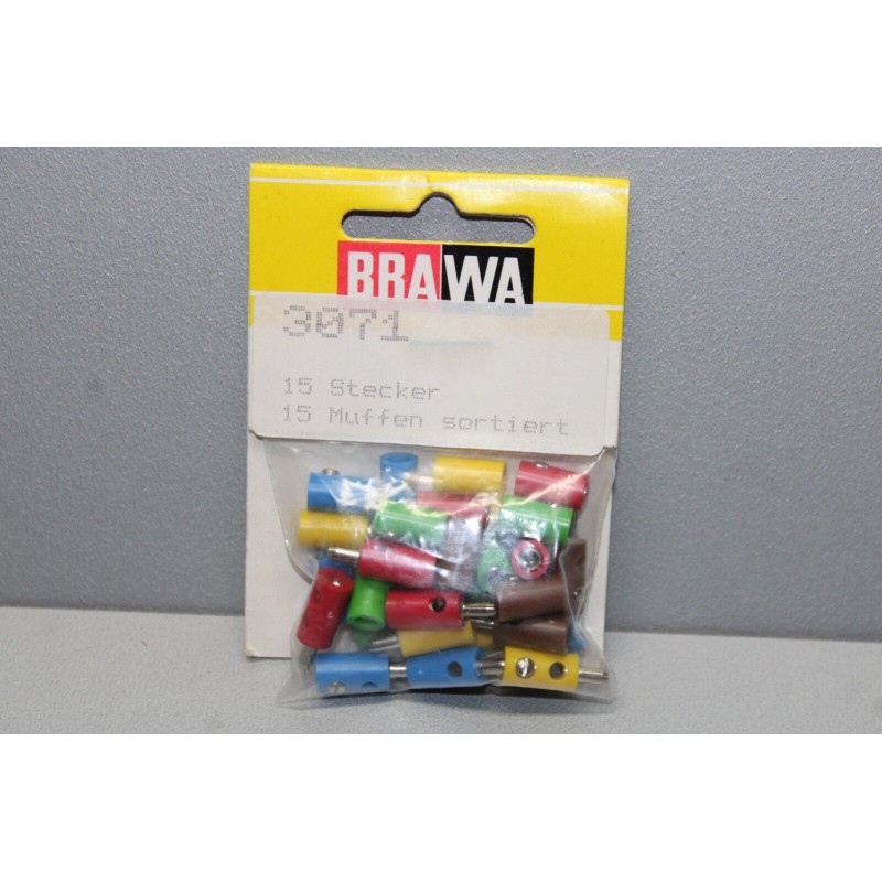 Muffen sortiert, 15 szt., Brawa, kolorowe.