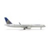 Model samolotu Boeing 757-200, skala 1:200, Herpa. Malowanie Continental,尾owe logo i detale.