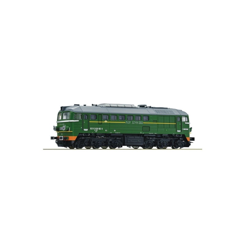 Lokomotywa spalinowa ROCO 71752, skala 1:87, zielony ST44-360 z epoki VI.