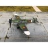 Messerschmitt BF109, skala 1:72, kamuflaż zielono-szary, oznaczenia francuskie.