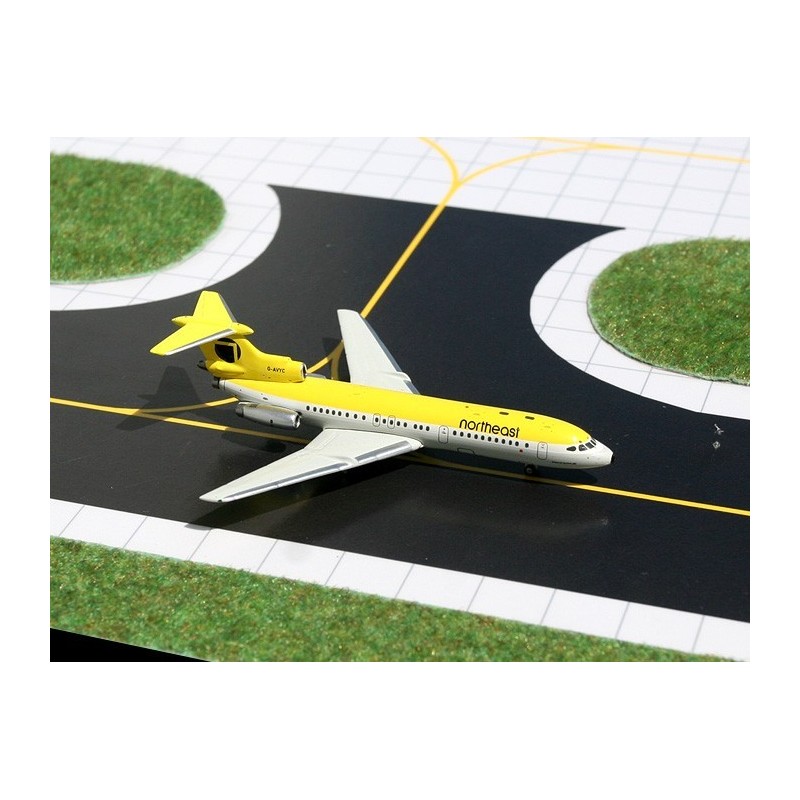 Model samolotu Hawker-Siddeley Trident 1E, skala 1/400, GeminiJets, malowanie Northeast.