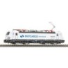 Lokomotywa elektryczna PIKO 21746, skala H0 1:87, biała z logotypem PKP CARGO.