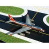 Model samolotu DC-8-51, skala 1:400, GeminiJets. Malowanie Aeromexico, czerwono-szary kadłub.