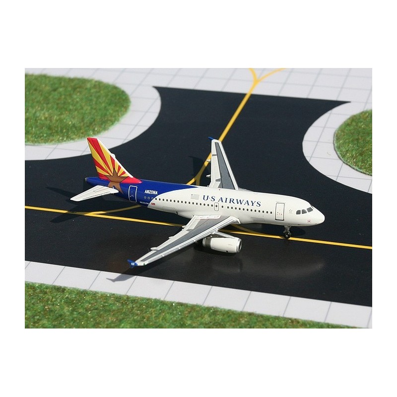 Model samolotu Airbus A319, skala 1:400, GeminiJets. Malowanie US Airways.