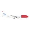Herpa Norwegian Boeing 787-9 Dreamliner - G-CKMU "Babe Ruth"