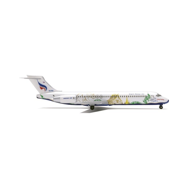 Model samolotu Boeing 717-200 Bangkok Airways "Luang Prabang", skala 1:500, Herpa.