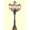 Lampa uliczna antyczna 3 światła