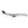Model ASA Delta Connection Canadair Jet CRJ200, skala 1:500, Herpa, w barwach Delta Connection.