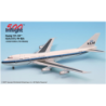 Model samolotu Boeing 747-100 KLM, skala 1:500, kolory dostawy KLM, oznaczenie PH-BUA.