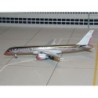 Model redukcyjny Boeing 757-200, skala 1/500, chromowany, American Airlines.
