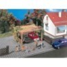 Wiata do samochodu 2 stanowiska 1/87H0