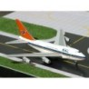 Model redukcyjny Boeing B 747SP-44, skala 1:400, South African Airways 1980, pomarańczowy ogon, oznaczenie ZS-SPE.