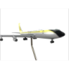 Model redukcyjny Boeing 707-320 MSA, skala 1:400, producent nieznany. Malowanie Malaysia-Singapore Airlines, detale.