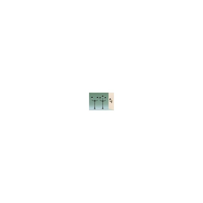 Modele latarni i lamp 1/87H0 i 1/120TT
