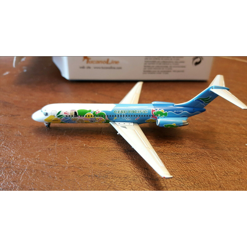 McDonnell Douglas DC-9-32 Cebu Pacific, skala 1/400, kolorowe malowanie.