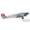 Model samolotu Junkers Ju-52, skala 1:200, HERPA, malowanie Ju-Air, oznaczenia A-702, HB-HOT.