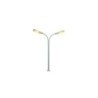 Latarnia uliczna dwuramienne Led H0