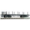 Wagon towarowy platforma SSk 07 z kłonicami DB ep.III