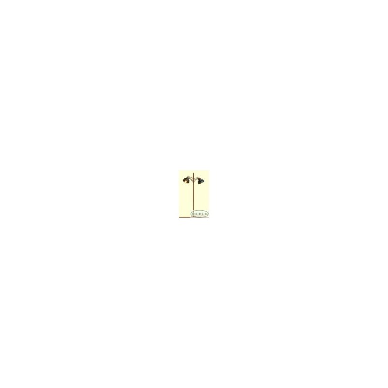 Lampa podwójna z drewnianym masztem 1/87H0