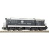 Lokomotywa spalinowa PIKO 59779, skala 1:87, CTL Logistics. Czarno-srebrna.