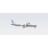 Model ATR-72, skala 1:500, Herpa. Malowanie Bangkok Airways, czerwono-biało-niebieskie.