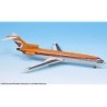Model redukcyjny Boeing 727-200, skala 1:200, CPAIR, pomarańczowo-biały, detale linii okien, logo.