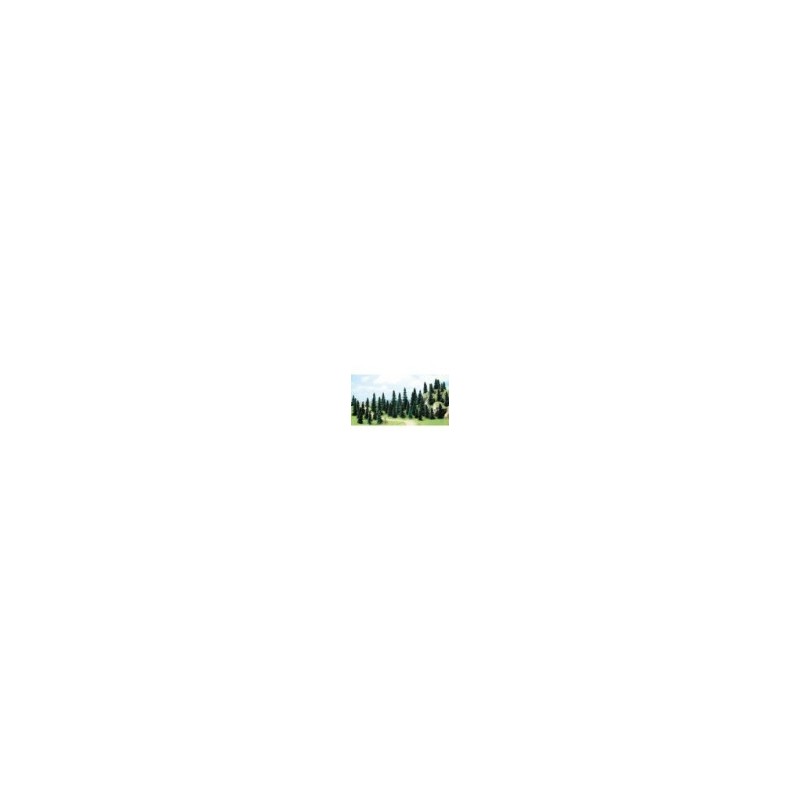Pine Tree Assortment - 50 sztuk modeli drzew