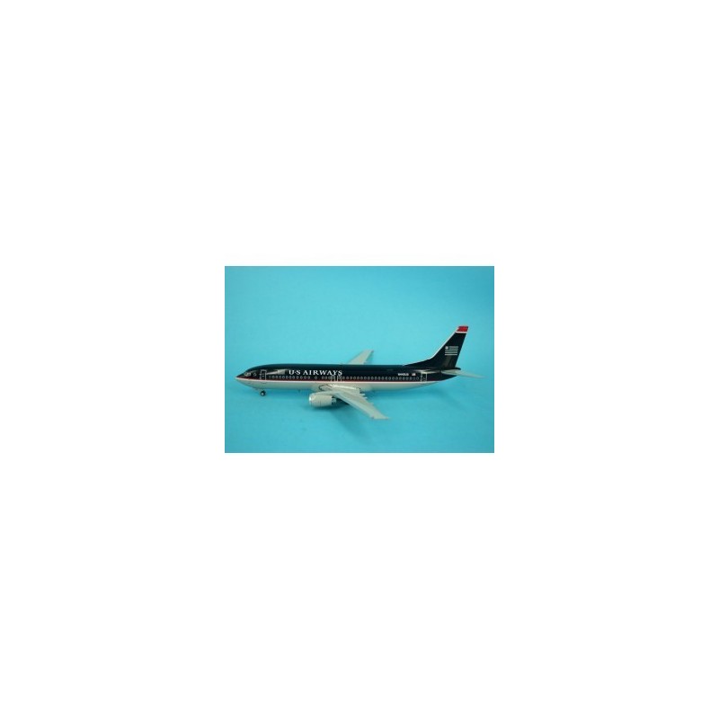 Model Boeing 737-400 US Airways, skala 1:200, metalowy, z detalami.