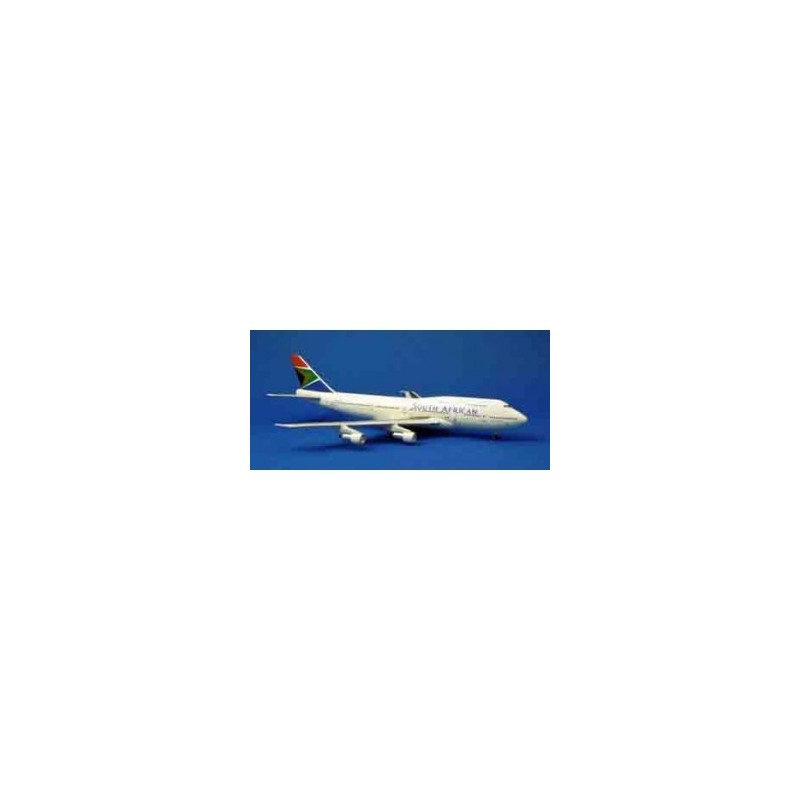 Model samolotu Boeing 747-300, skala 1:500, Inflight500. Malowanie South African Airways, rejestracja ZS-SAC.