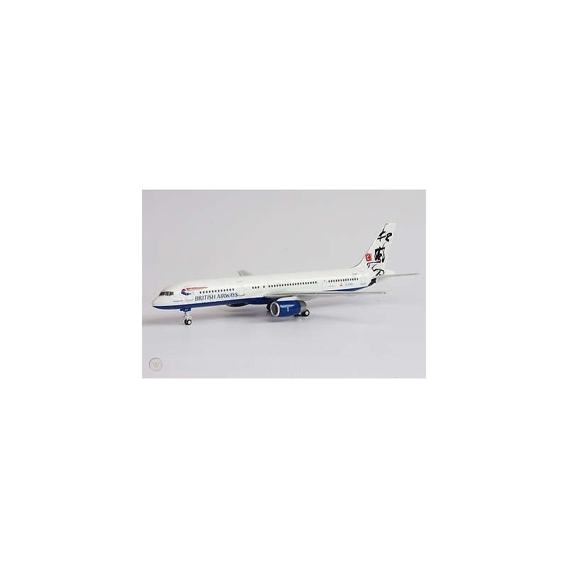 Model redukcyjny Boeing 757-200, skala 1:400, British Airways, malowanie z Hong Kong.