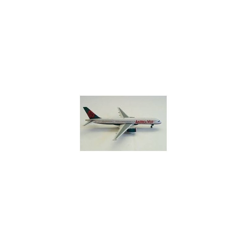 Model Boeing 757-200 America West Airlines, 1/200, metalowe i plastikowe detale.