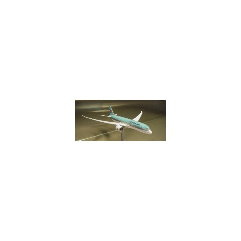 Model Boeing 787-8, skala 1:200, Korean Air, metalowy, z detalami.