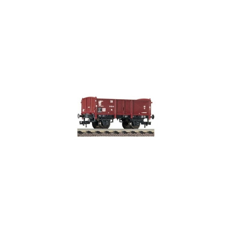 Wagon towarowy Ou DR ep.III, skala 1/87H0, czerwony, logo DR.
