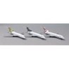 Trzy modele samolotów British Airways, skala 1:400, różne malowania.