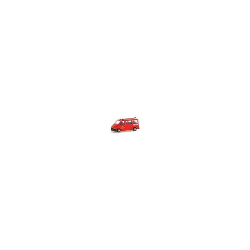 FORD Transit Kasten Flachdach DRK Hochspeyer 1/87