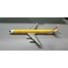 Model redukcyjny Douglas DC-8-61, skala 1:250, GeminiJets. Malowanie Air Jamaica, nr rej. 6Y-JGG.
