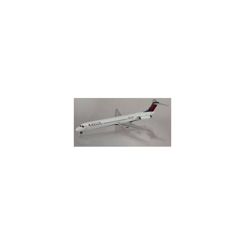 Model samolotu Delta MD-88, skala 1:400, Gemini. Malowanie Delta, detale aerodynamiczne.