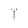 Mast mounted light double Brawa
