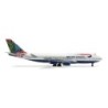 Model redukcyjny Boeing 747-400, skala 1:200, Herpa. Malowanie British Airways "Animals & Trees".
