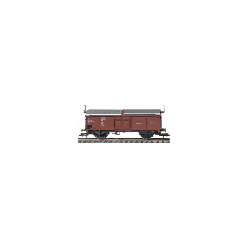 Wagon towarowy CSD ep.III, skala 1/87, Fleischmann, czerwono-szary.