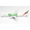 Model samolotu Boeing 777-300ER, skala 1:200, Herpa. Malowanie Emirates Expo 2020 Dubai, zielono-biało-czerwone.