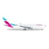 Model redukcyjny Airbus A330-200, skala 1:200, Herpa. Malowanie Eurowings.